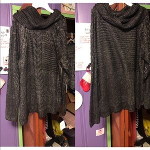 Liz Claiborne Cowl-neck Sweater